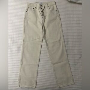 REVOLVE PISTOLA cream jeans